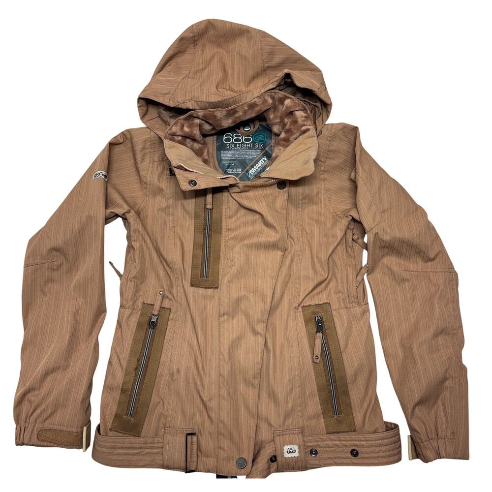 686 Smarty Snow Jacket Womens XS 15th Anniversary Y2K 2007 Insulated Shell